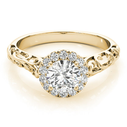 Round Engagement Ring M50855-E-7.5