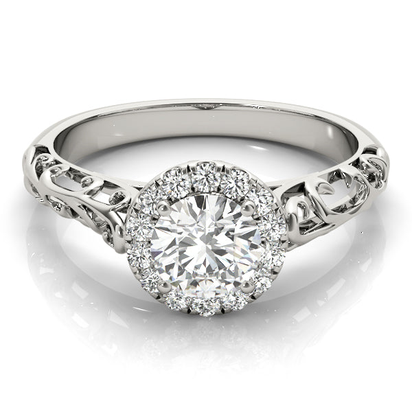 Round Engagement Ring M50855-E-7.5