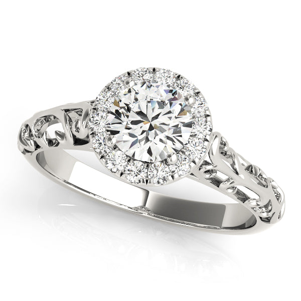Round Engagement Ring M50855-E-7.5