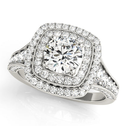 Round Engagement Ring M50871-E-3/4