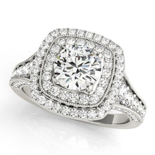 Load image into Gallery viewer, Round Engagement Ring M50871-E-1/2

