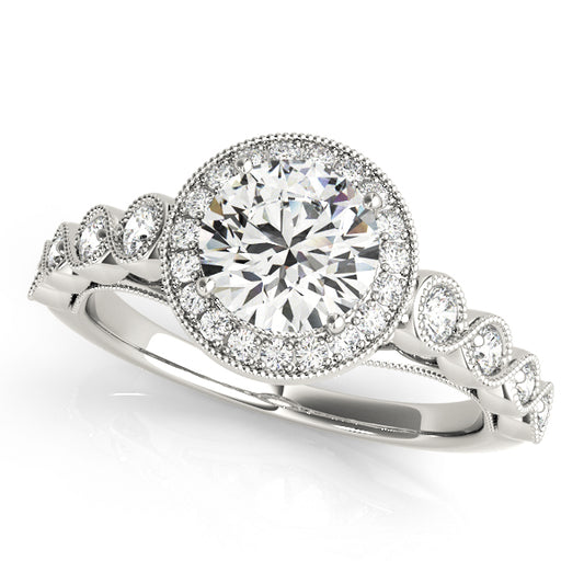 Round Engagement Ring M50878-E-1