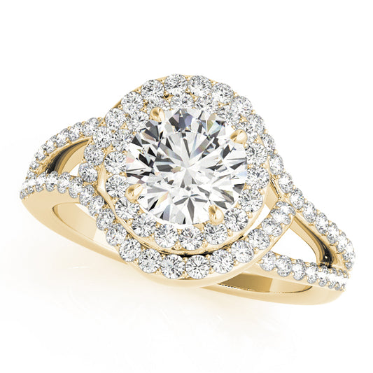 Round Engagement Ring M50890-E-1/3