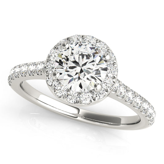 Round Engagement Ring M50891-E-1/4