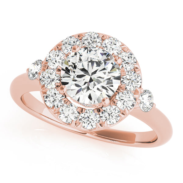 Round Engagement Ring M50896-E-1/2