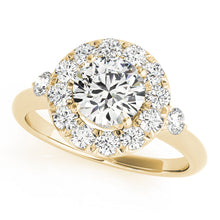 Load image into Gallery viewer, Round Engagement Ring M50896-E-3/4
