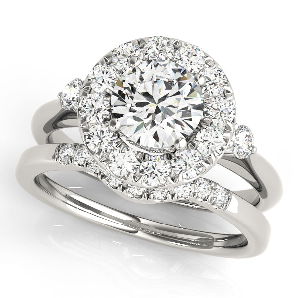 Round Engagement Ring M50896-E-3/4