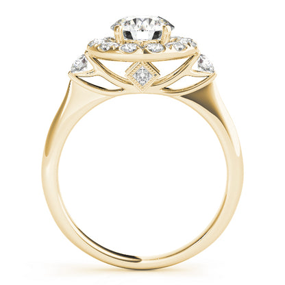 Round Engagement Ring M50896-E-3/4