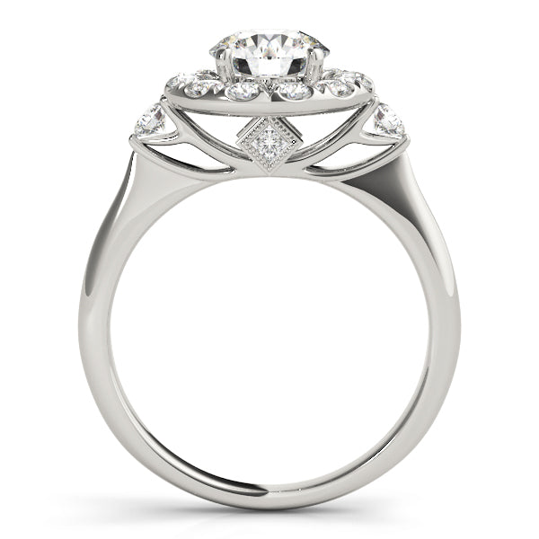 Round Engagement Ring M50896-E-1/3