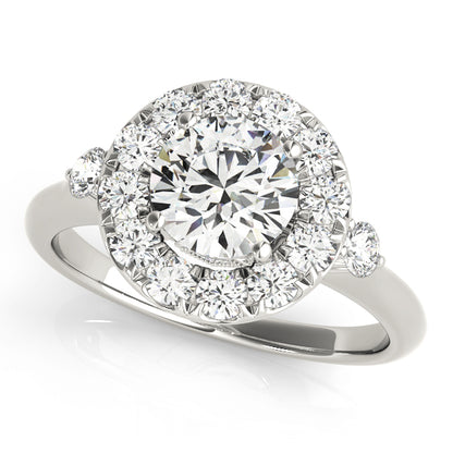 Round Engagement Ring M50896-E-1/2