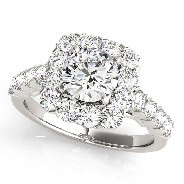Round Engagement Ring M50897-E-3/4