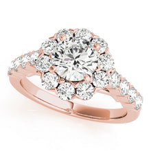 Load image into Gallery viewer, Round Engagement Ring M50898-E-3/4
