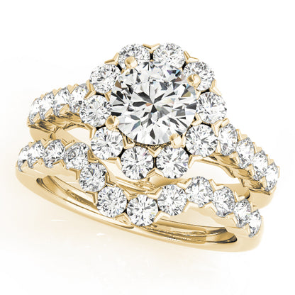 Round Engagement Ring M50898-E-3/4