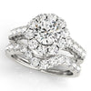 Load image into Gallery viewer, Round Engagement Ring M50898-E-11/2
