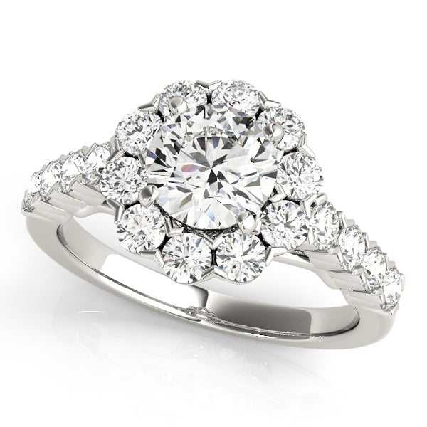 Round Engagement Ring M50898-E-3/4