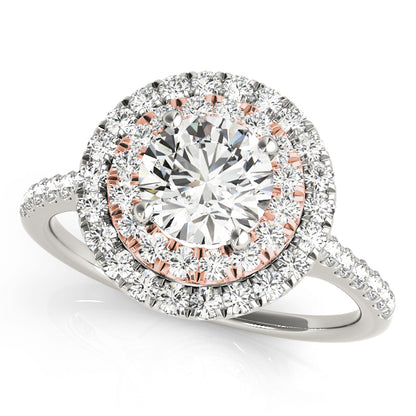 Round Engagement Ring M50900-E-1/2