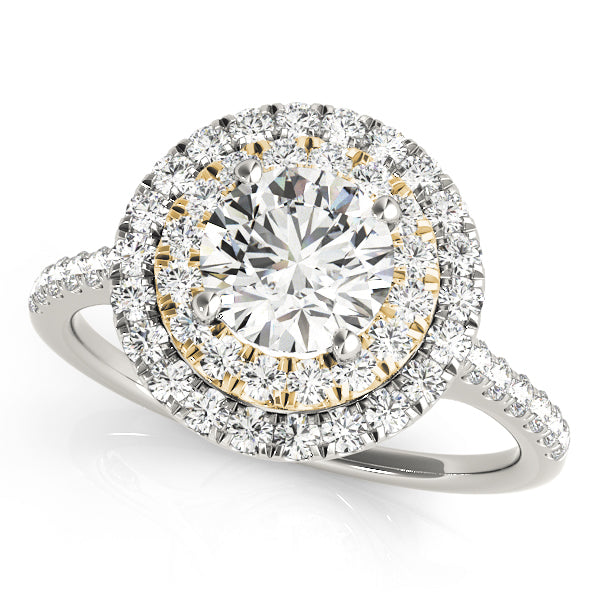 Round Engagement Ring M50900-E-3/4
