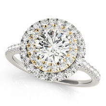 Load image into Gallery viewer, Round Engagement Ring M50900-E-3/4
