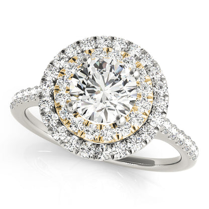 Round Engagement Ring M50900-E-1/3