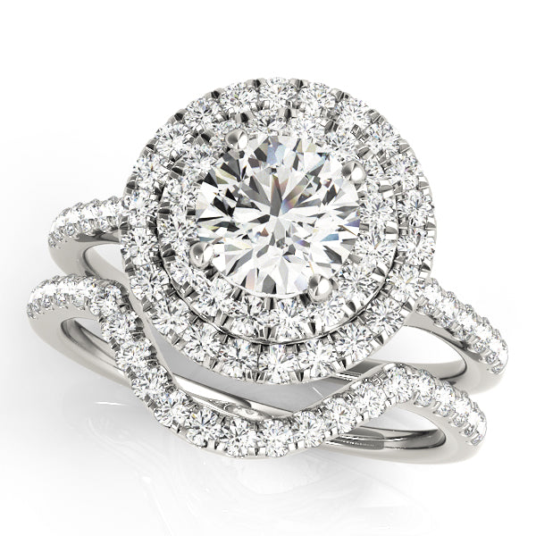 Round Engagement Ring M50900-E-1/2