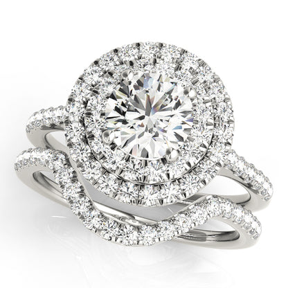 Round Engagement Ring M50900-E-1/2