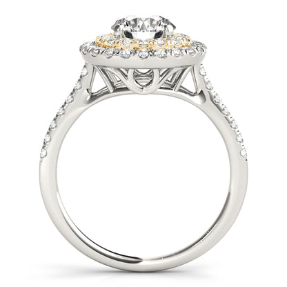 Round Engagement Ring M50900-E-3/4