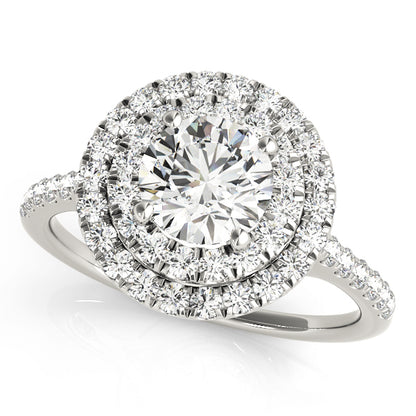 Round Engagement Ring M50900-E-1/3