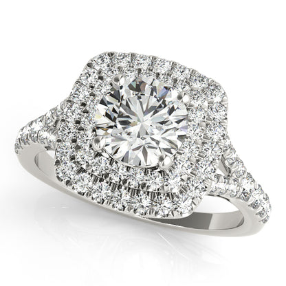 Round Engagement Ring M50901-E-3