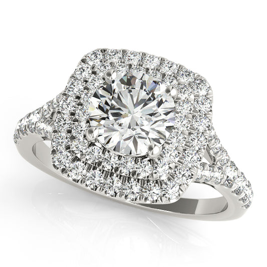 Round Engagement Ring M50901-E-3/4