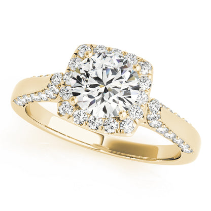 Round Engagement Ring M50903-E-1/3