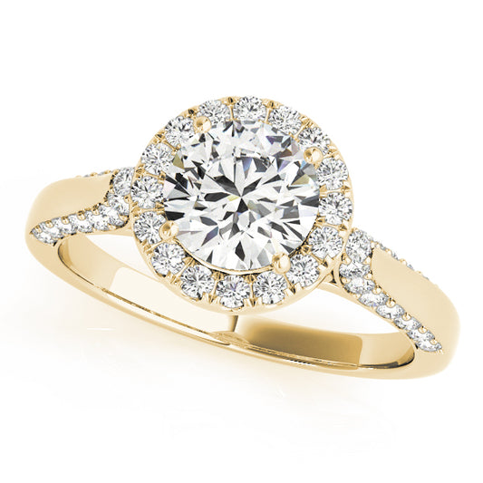 Round Engagement Ring M50904-E-1