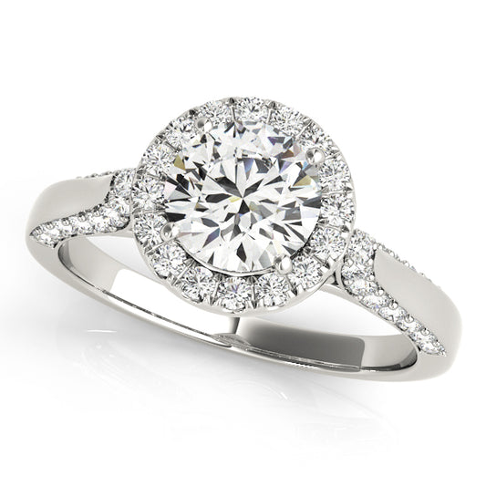 Round Engagement Ring M50904-E-1/3