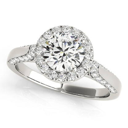 Round Engagement Ring M50904-E-1/2