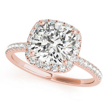 Load image into Gallery viewer, Cushion Engagement Ring M50906-E-5.5
