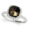 Load image into Gallery viewer, Cushion Engagement Ring M50906-E-4.5

