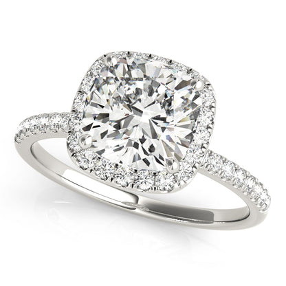 Cushion Engagement Ring M50906-E-4.5