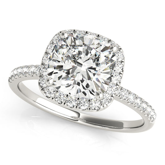 Cushion Engagement Ring M50906-E-4.5