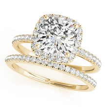 Load image into Gallery viewer, Cushion Engagement Ring M50906-E-8
