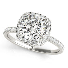 Load image into Gallery viewer, Cushion Engagement Ring M50906-E-5.5
