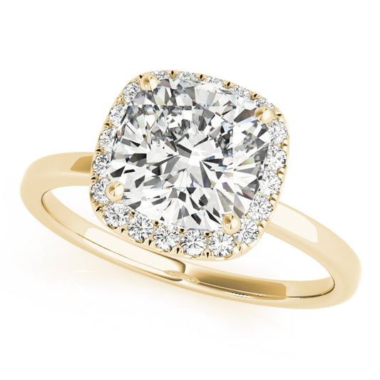 Cushion Engagement Ring M50907-E-5.5