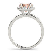 Load image into Gallery viewer, Cushion Engagement Ring M50907-E-7.5
