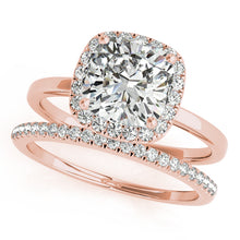 Load image into Gallery viewer, Cushion Engagement Ring M50907-E-4.5
