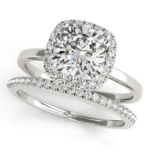 Load image into Gallery viewer, Cushion Engagement Ring M50907-E-6.5
