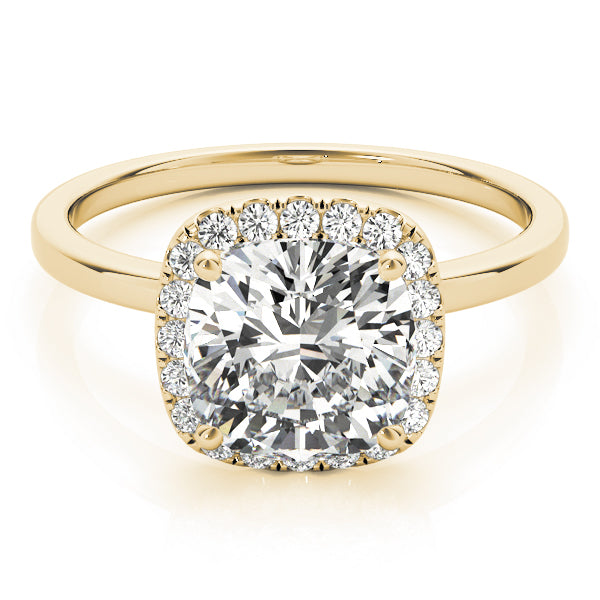 Cushion Engagement Ring M50907-E-4.5