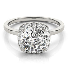 Load image into Gallery viewer, Cushion Engagement Ring M50907-E-4.5
