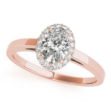 Load image into Gallery viewer, Oval Engagement Ring M50916-E-7X5
