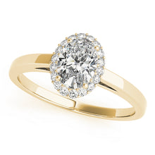 Load image into Gallery viewer, Oval Engagement Ring M50916-E-5X3
