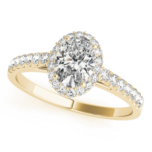 Oval Engagement Ring M50917-E-10X8