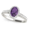 Load image into Gallery viewer, Oval Engagement Ring M50917-E-6X4

