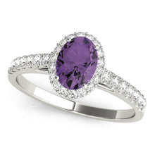 Load image into Gallery viewer, Oval Engagement Ring M50917-E-7X5
